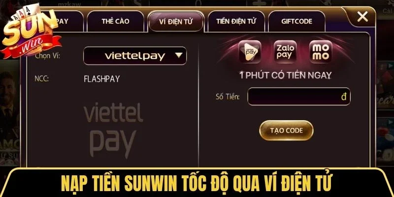 Nạp Tiền Sunwin 2 Sunwin Nạp tiền Sunwin tốc độ qua ví điện tử