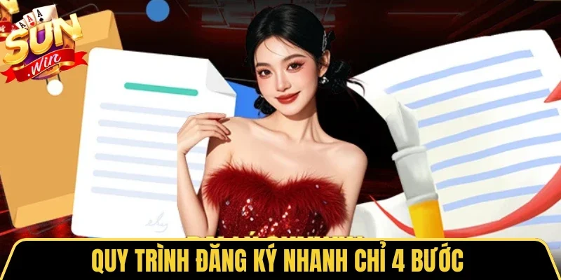 Đại Lý Sunwin 4 Sunwin Quy trình đăng ký nhanh chỉ 4 bước